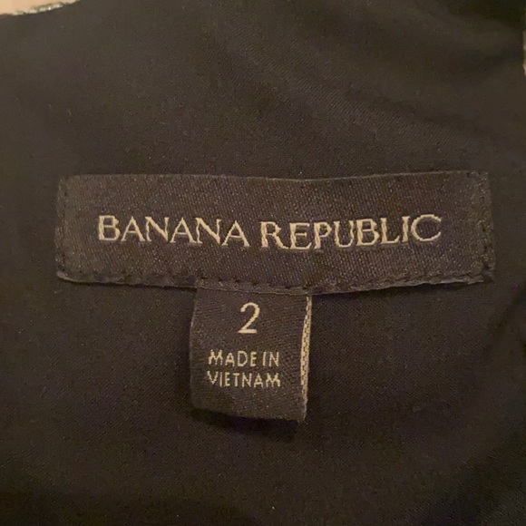 NWOT Banana Republic size 2 leopard jacquard dress - Picture 3 of 4